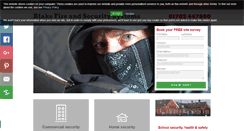 Desktop Screenshot of blakefire-security.co.uk